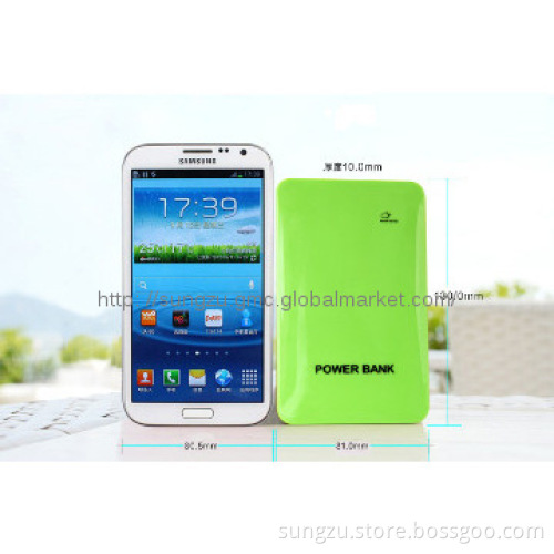 Rohs safe power bank can charge for ipad and for iphone at same time